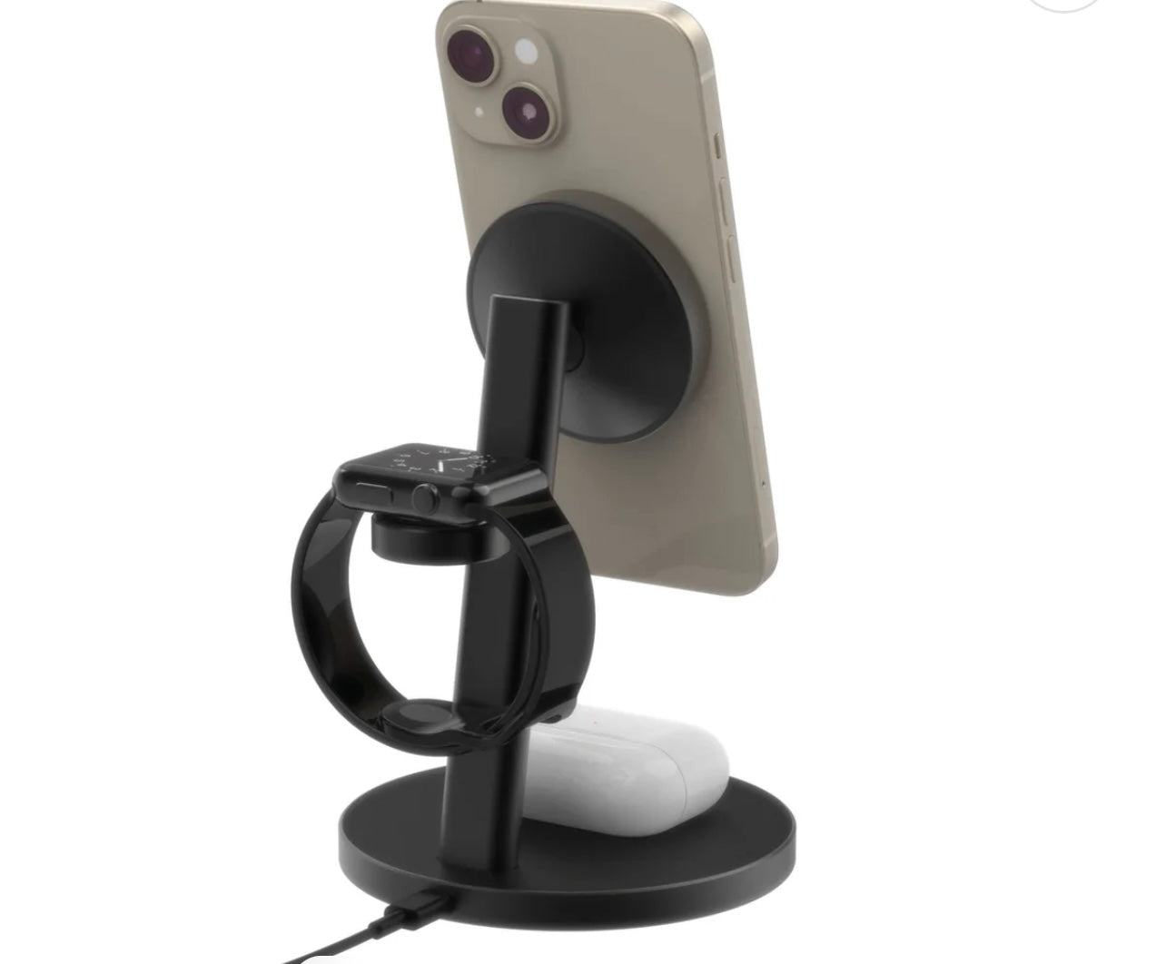 3 in 1 Apple Charging Station – Fast Wireless Charger for iPhone, Apple Watch & AirPods